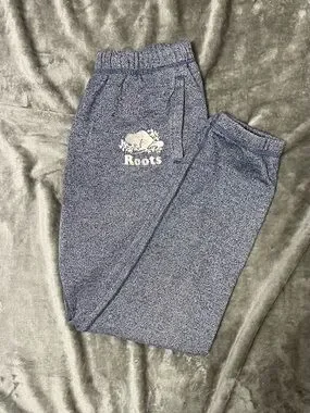 Roots | Pants & Jumpsuits | Roots Blue Salt And Pepper Sweats | Poshmark